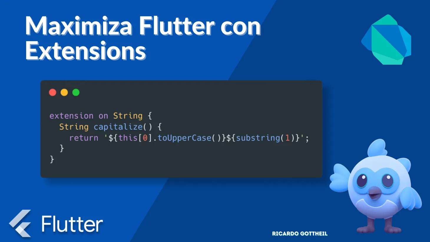 Portada Post - Maximiza Flutter con Extensions