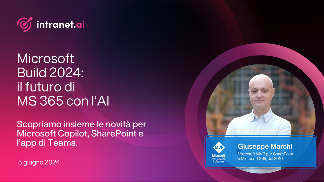 Microsoft Build 2024: il futuro di Microsoft 365 con l'AI