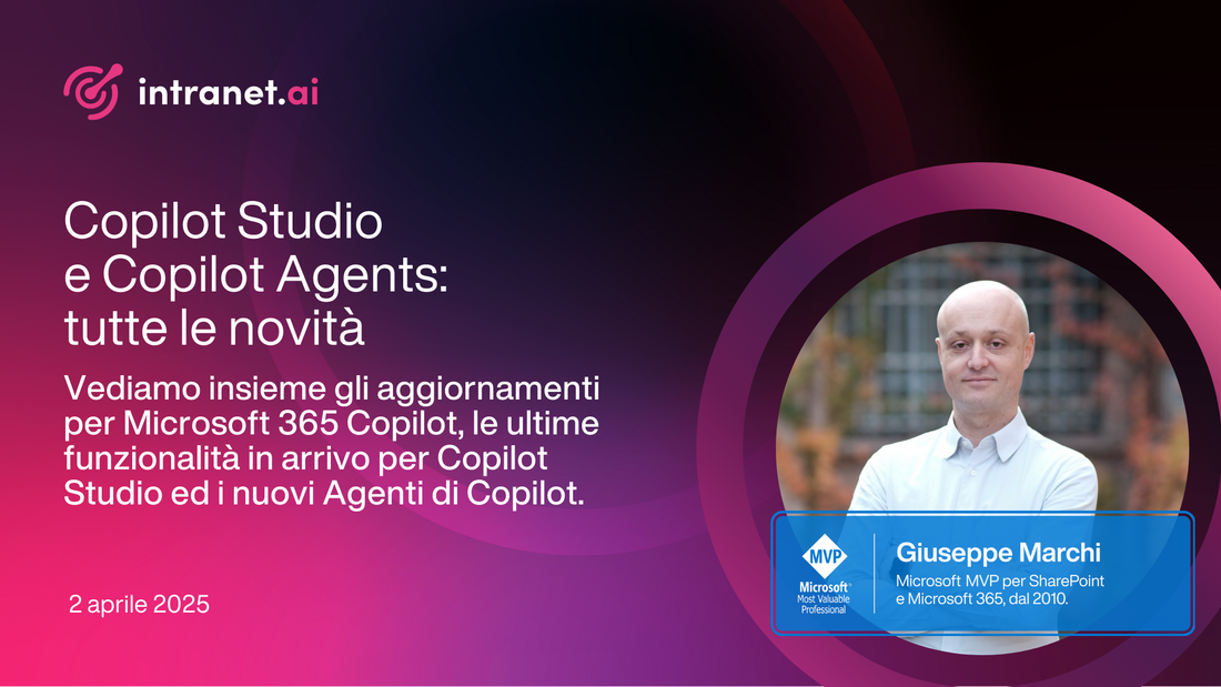 Copilot Studio e Copilot Agents: tutte le novità