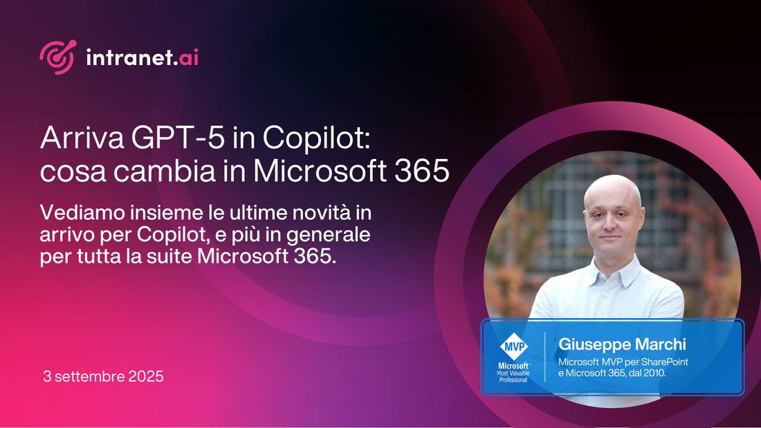 Arriva GPT-5 in Copilot: cosa cambia in Microsoft 365?
