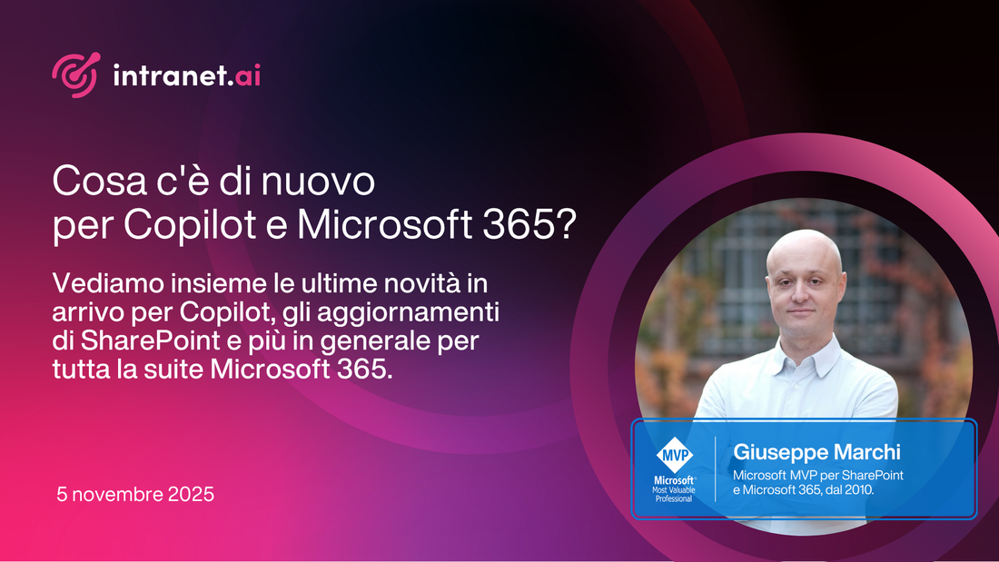 Cosa c'è di nuovo per Copilot e Microsoft 365?