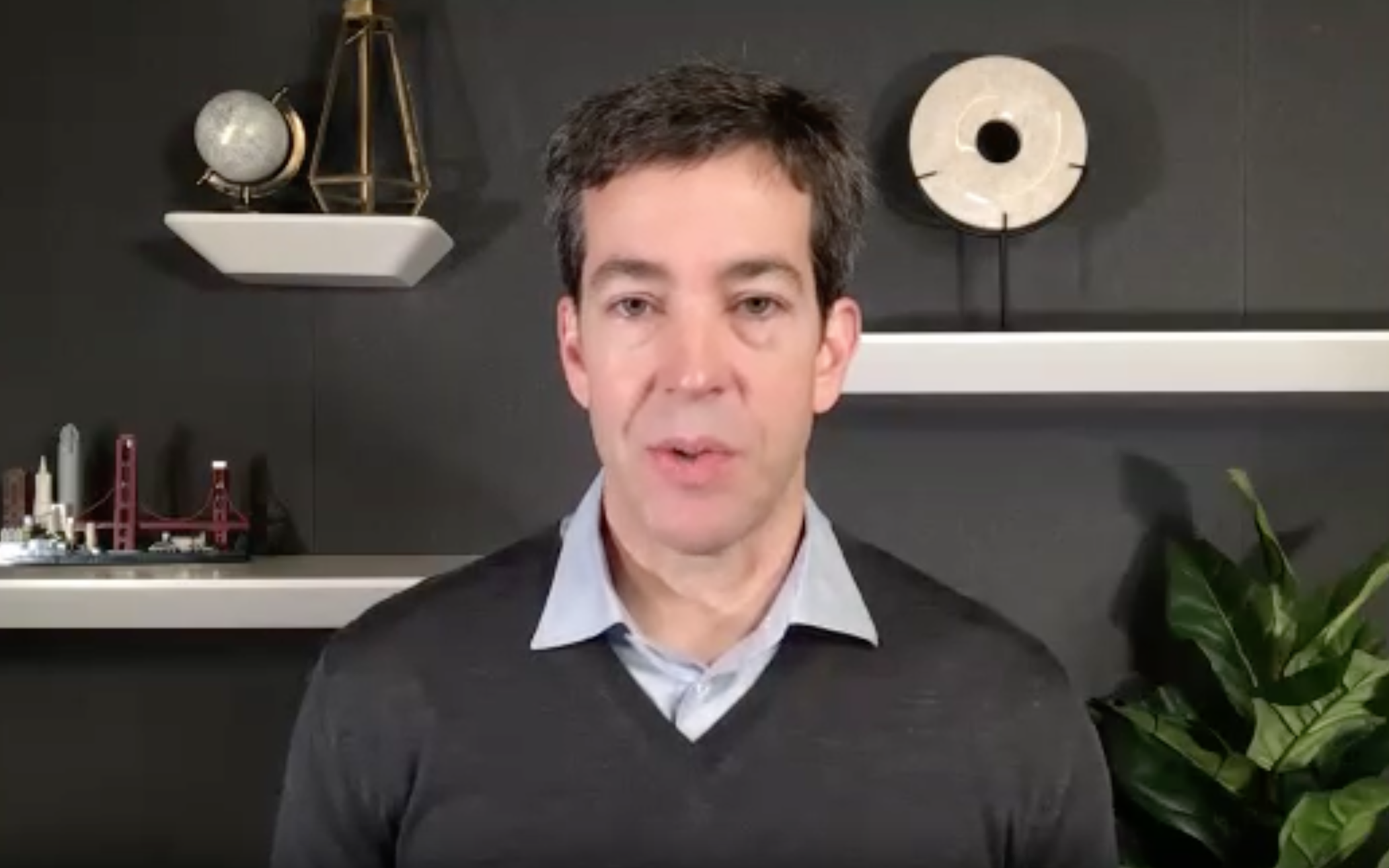 A tired-looking picture of Todd McKinnon