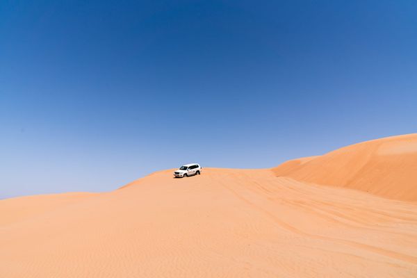 Running in the Omani Desert