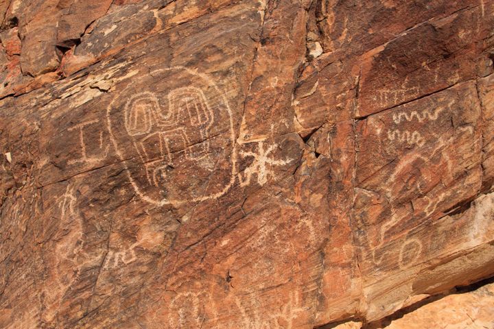 Yellow Plug Petroglyphs
