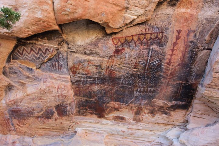 Brownstone Pictographs