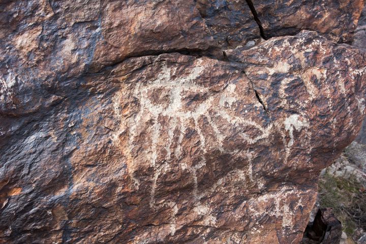 Echo Canyon Petroglyphs