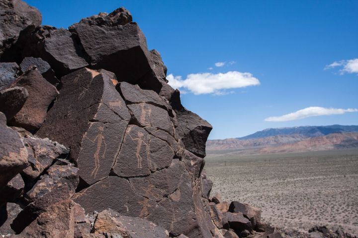 Dancing Man Petroglyphs