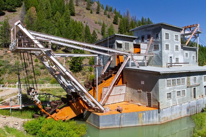 Yankee Fork Gold Dredge