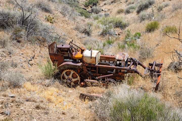 Abandoned McCormick-Deering TracTracTor (Mojave Preserve)
