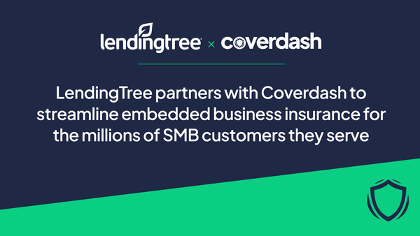 Coverdash Partners With LendingTree to Launch its First-Ever Insurance Offering for Startups and SMBs