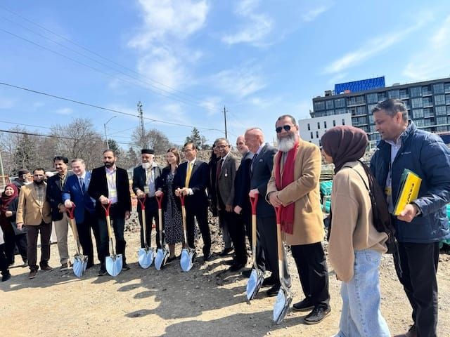 The Muslim Welfare Canada Long-Term Care Home ground breaking