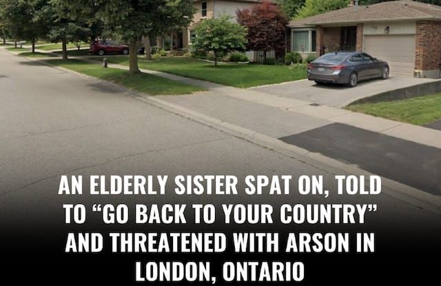 Elderly Muslim woman targeted in horrific London, Ontario hate incident