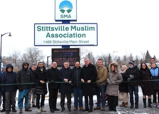 Stittsville Community Unites to Unveil New Sign After Hate Incident