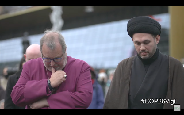 Praying for our planet: Religious leaders hold vigil as COP26 starts