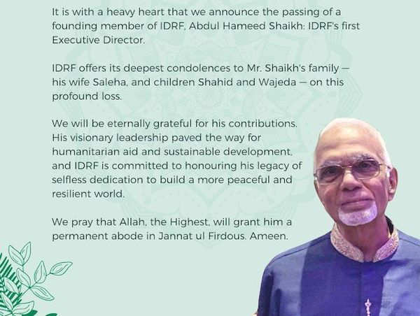 A life imbued with generosity, compassion and resilience