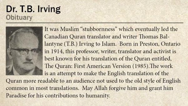 Lives Lived: Dr. Thomas Ballantyne Irving (1914–2002)