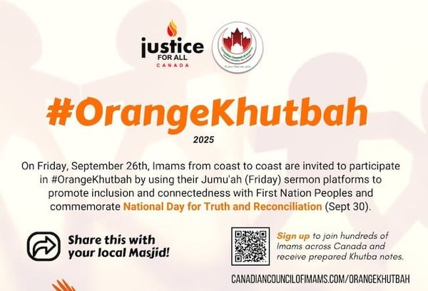 National Orange Khutbah Day Calls Muslim Communities to Stand with Indigenous Peoples