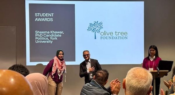 Olive Tree Foundation Announces Recipients of Inaugural Student Awards at York University