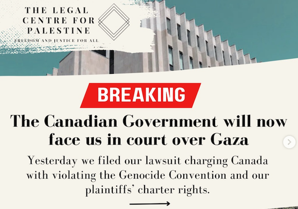 Palestinian-Canadians Challenge Canada on Gaza Genocide