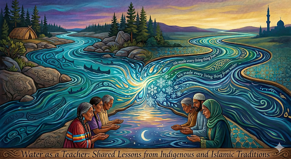 Water as a Teacher: Shared Lessons from Indigenous and Islamic Traditions