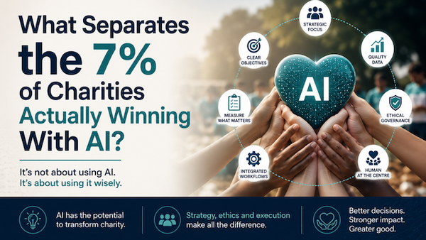 What Separates the 7% of Charities Actually Winning With AI?