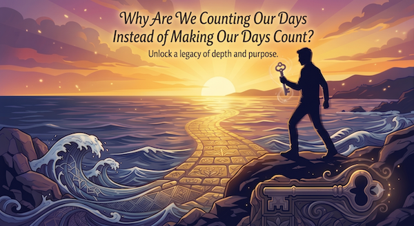 Why Are We Counting Our Days Instead of Making Our Days Count?