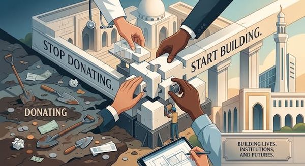 Stop Donating. Start Building.