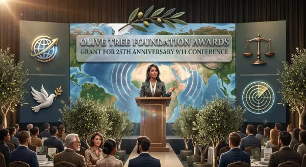 Olive Tree Foundation Awards Grant for 25th Anniversary 9/11 Conference