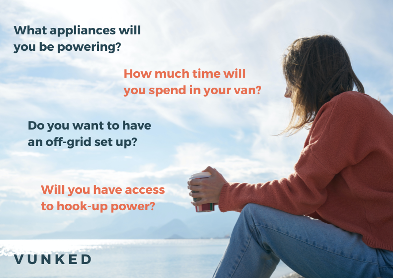 Introduction to campervan electrics | How to decide what campervan electrical components you need | Vunked