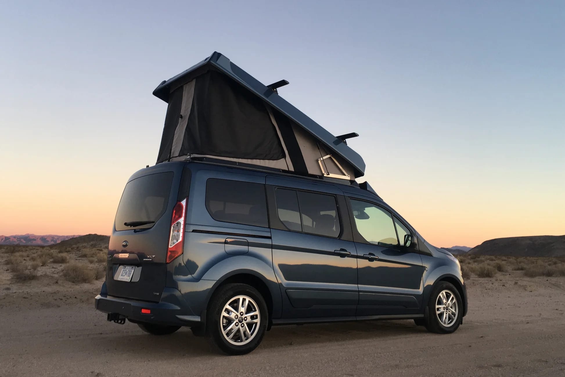 Transit connect camper