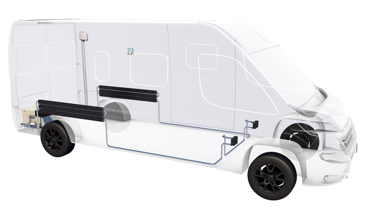 hydronic campervan heater