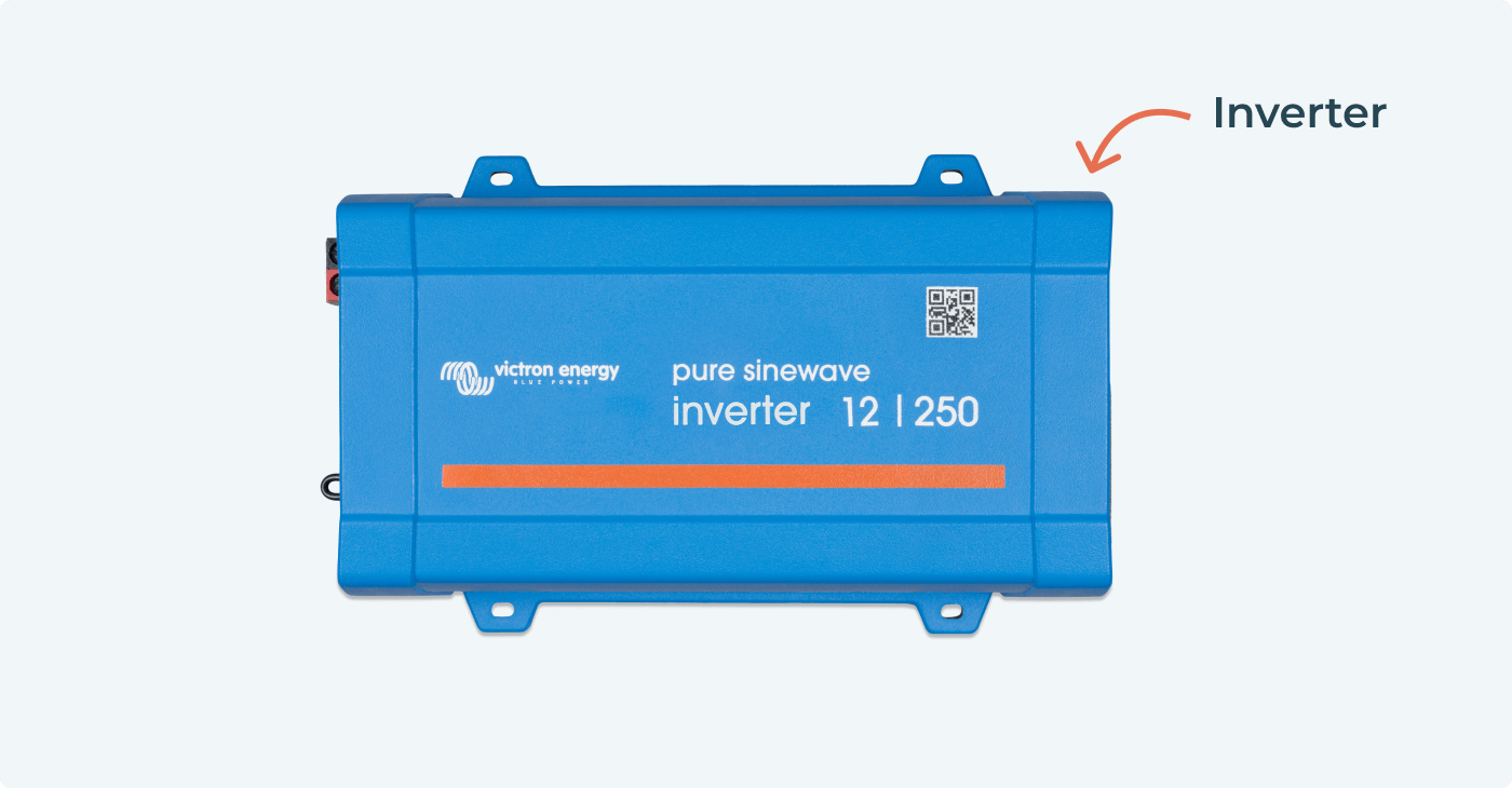 Solar inverter for campervan