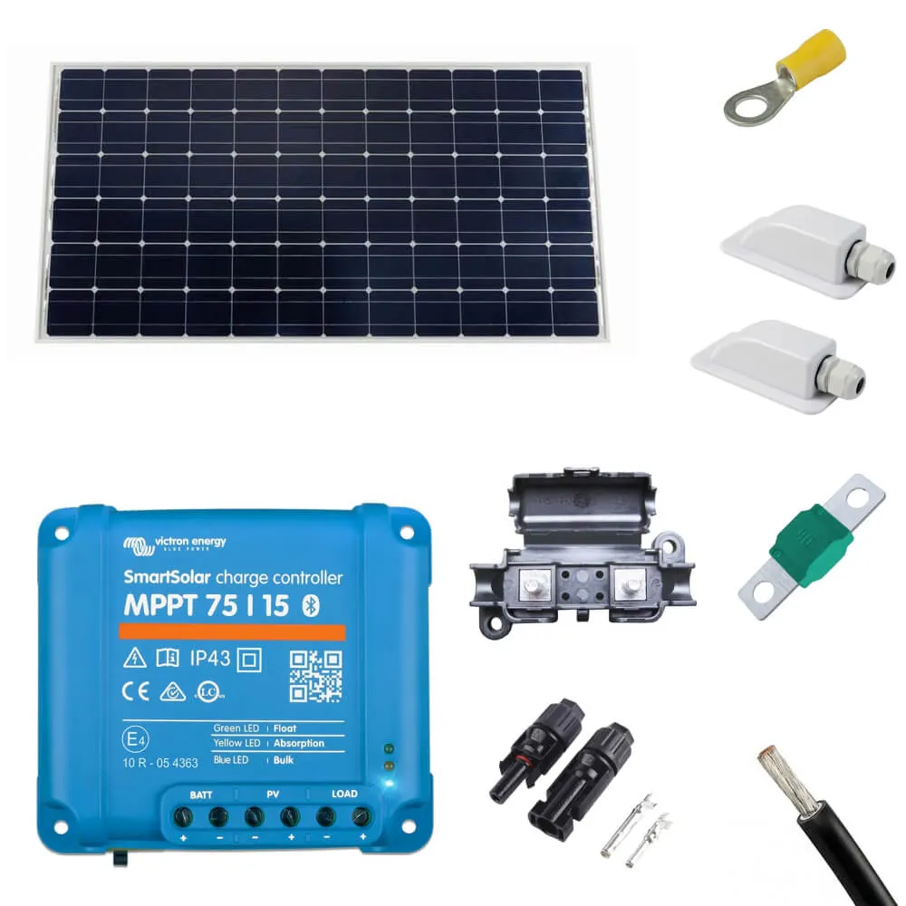 140W Victron Solar Panel System