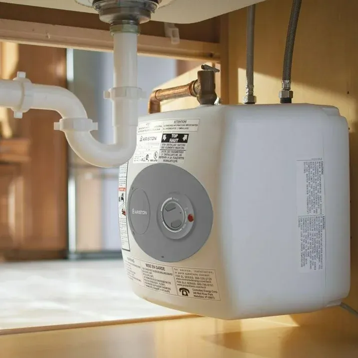 Campervan water heater tronic