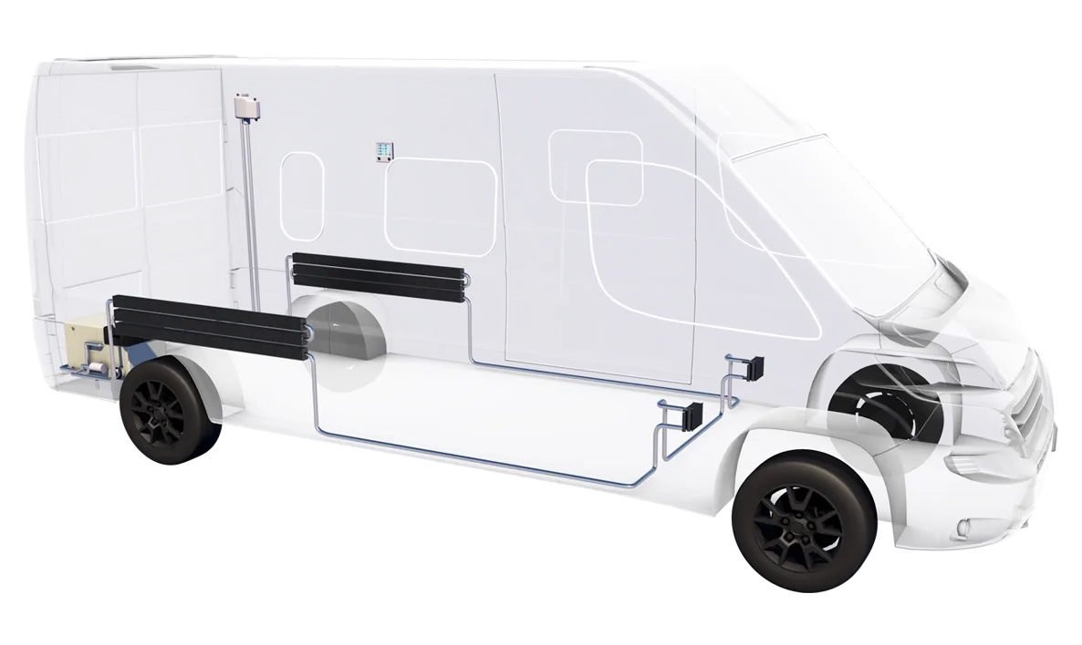 hydronic campervan heater