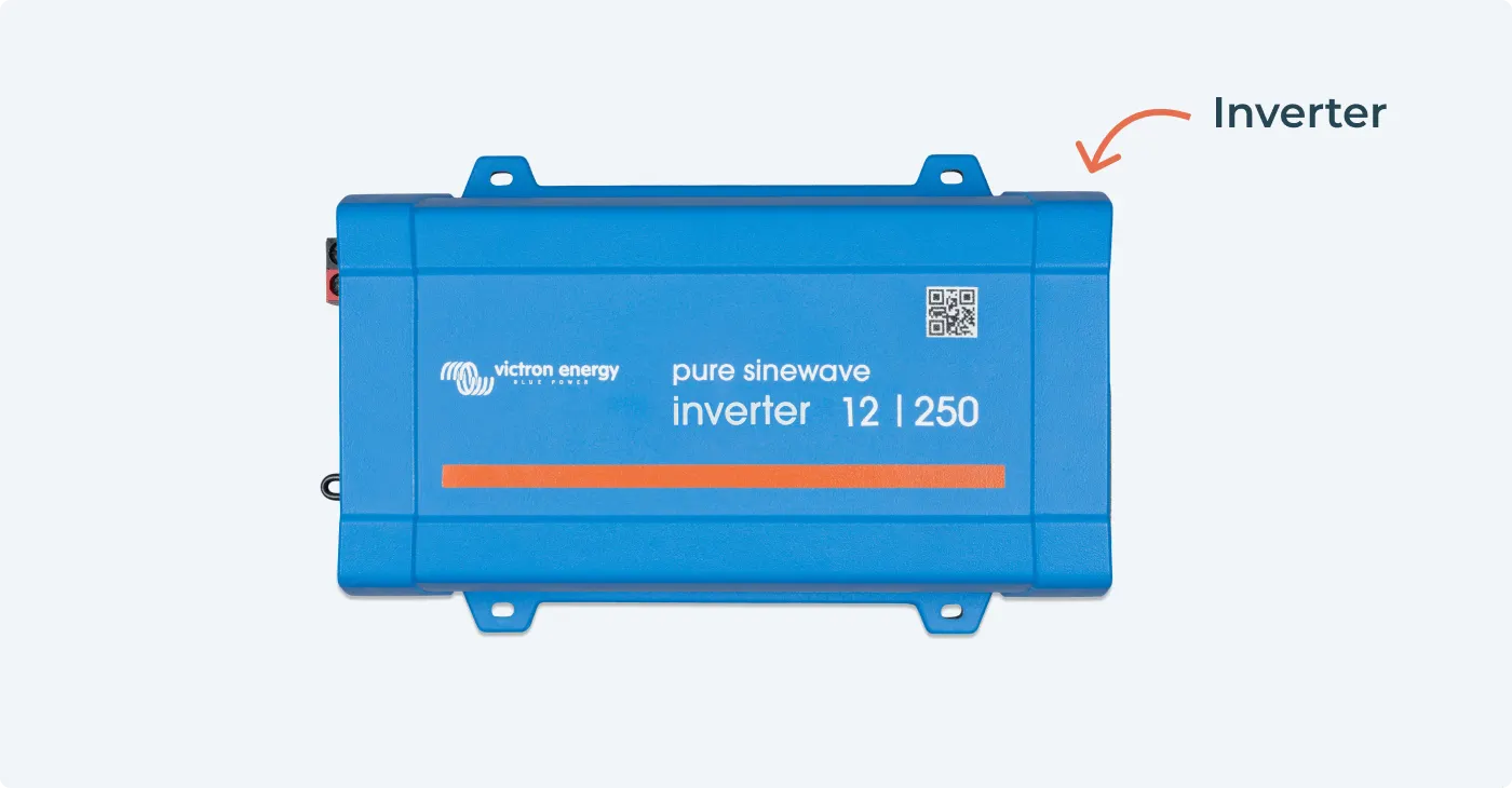 Solar inverter for campervan