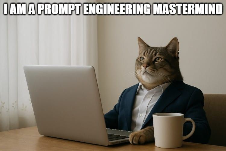 What do you mean I'm not the best prompt engineer on the internet?