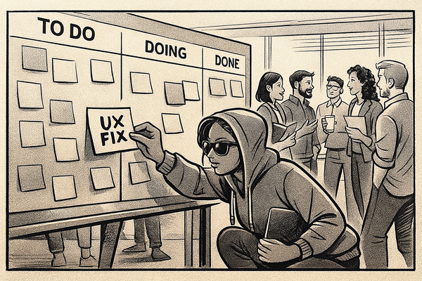 When “No Time to Iterate” Is the Norm: 5 Backdoor UX Tactics for Rigid Roadmaps