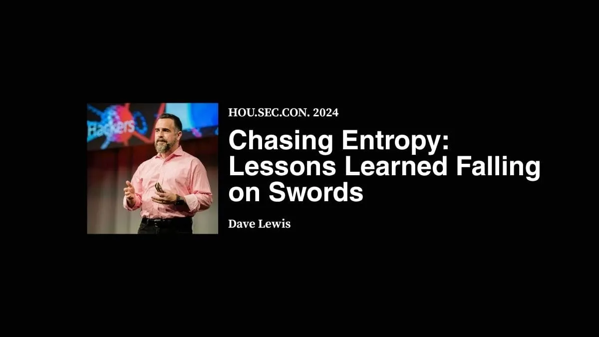Chasing Entropy: Lessons Learned Falling on Swords