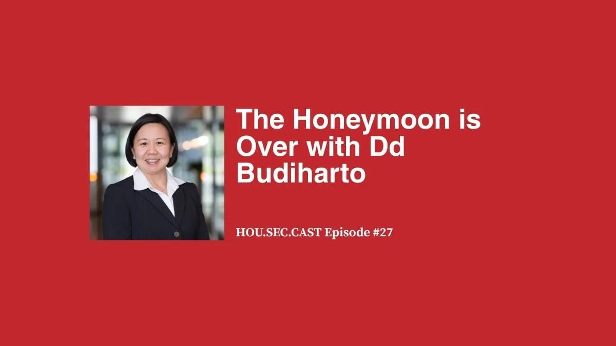 The Honeymoon is Over with Dd Budiharto