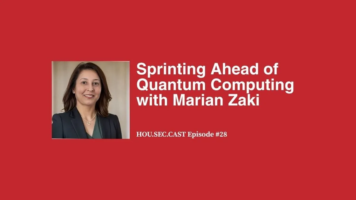 Sprinting Ahead of Quantum Computing with Marian Zaki