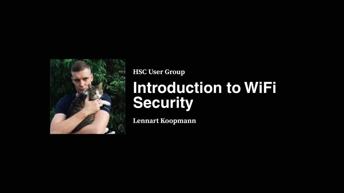 Introduction to WiFi Security