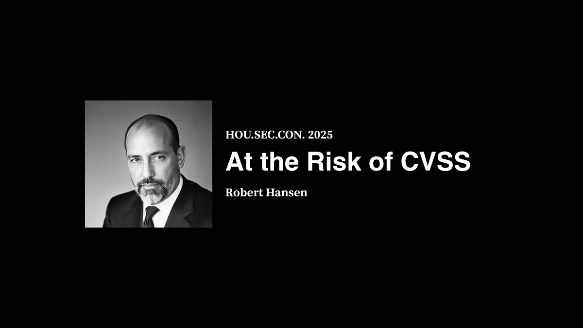At the Risk of CVSS