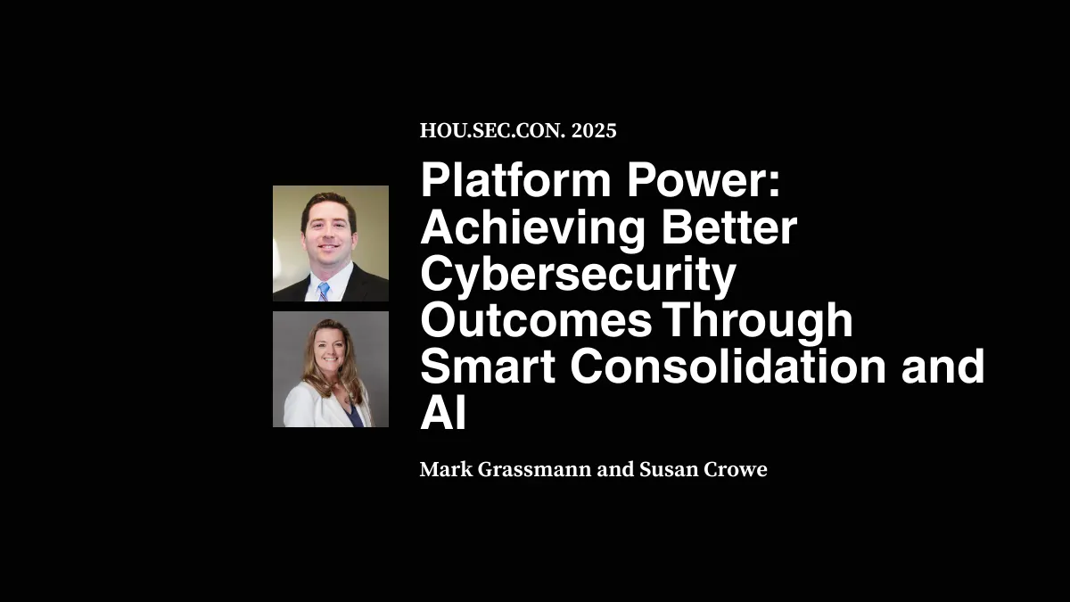 Platform Power: Achieving Better Cybersecurity  Outcomes Through Smart Consolidation and AI