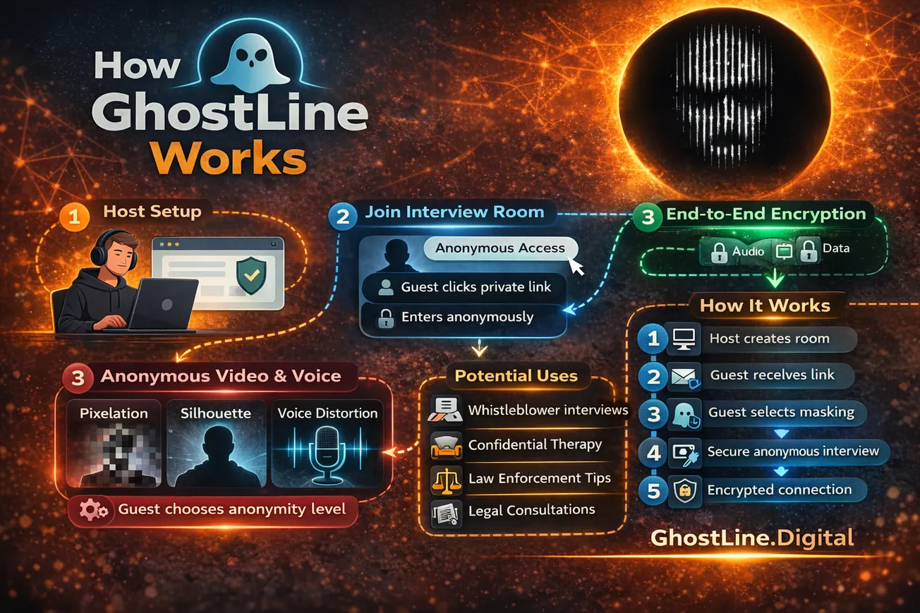 Welcome to the GhostLine: Chris Glanden’s Tool for Telling Anonymous Cybersecurity Stories