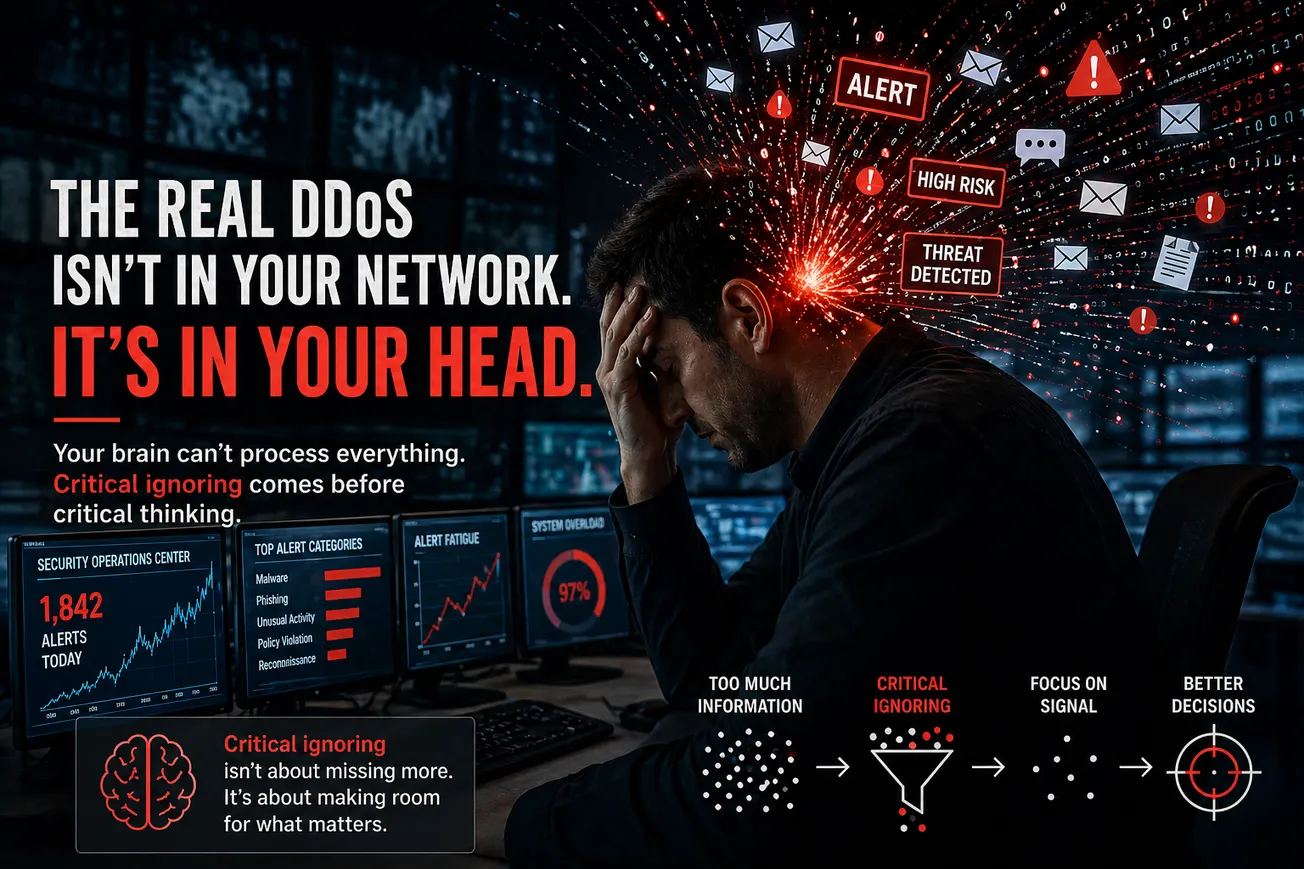 Security Teams Are Fighting the Wrong DDoS: The One Happening in Their Heads