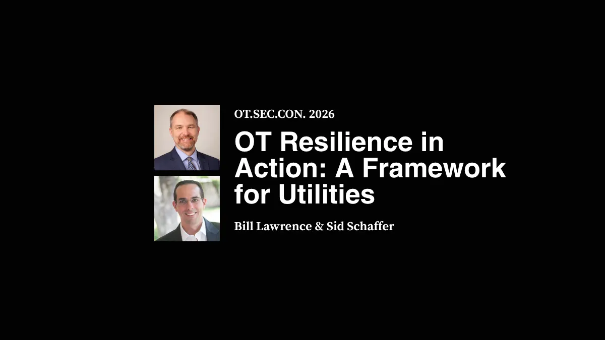 OT Resilience in Action: A Framework for Utilities