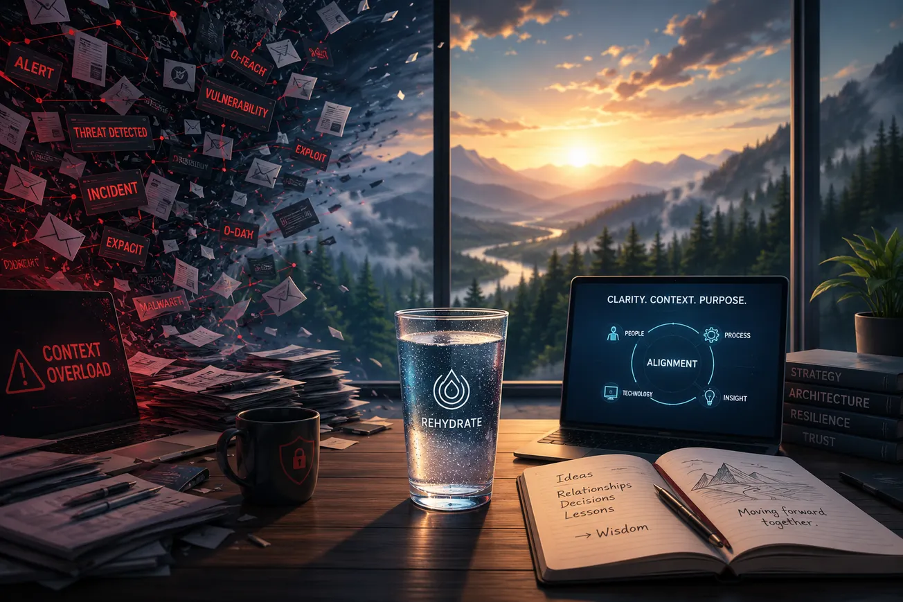 How Hacker Summer Camp Mentally Rehydrates Us