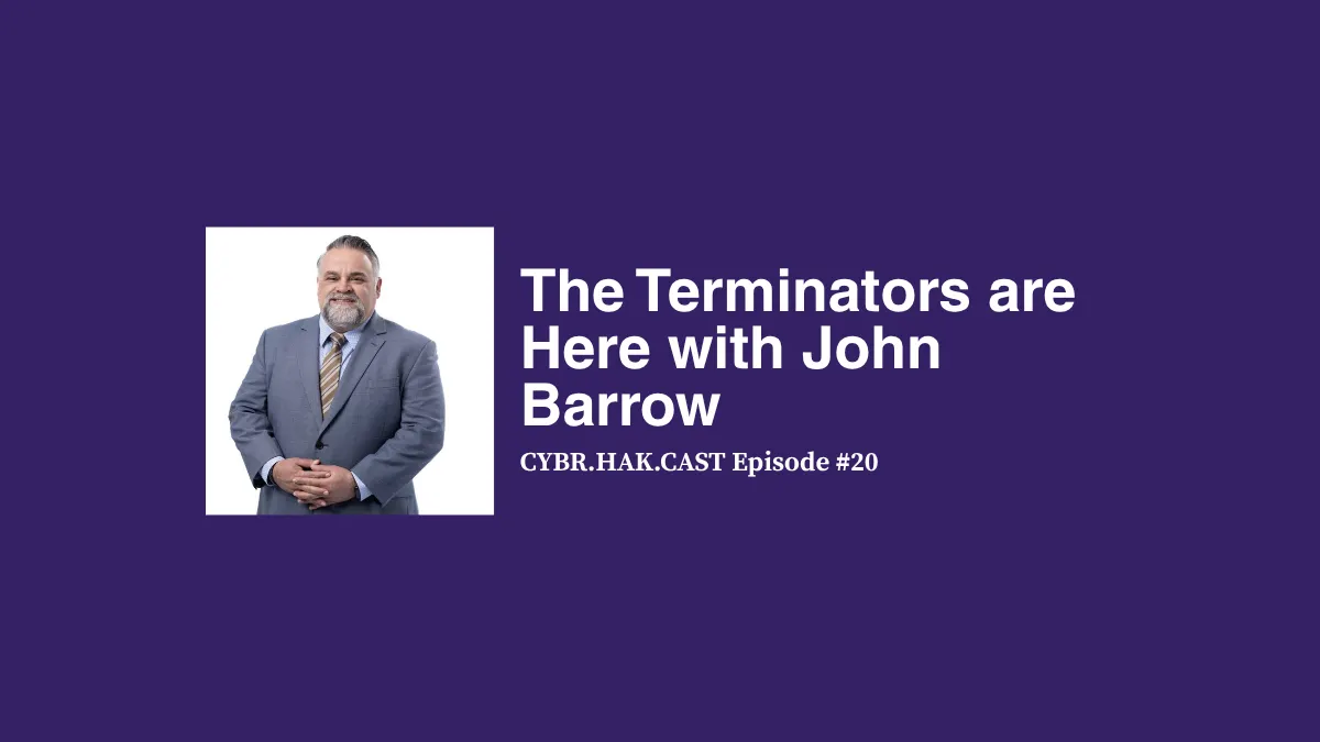 The Terminators are Here with John Barrow