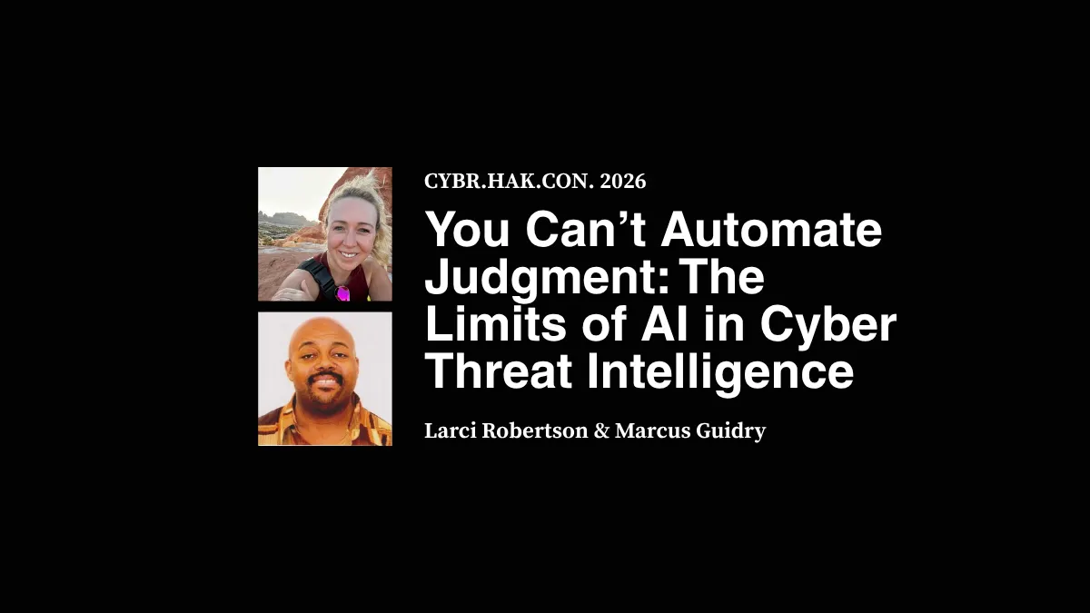 You Can’t Automate Judgment: The Limits of AI in Cyber Threat Intelligence